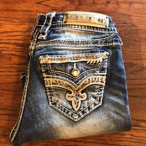Rock Revival Bootcut jeans size 27 easy boot